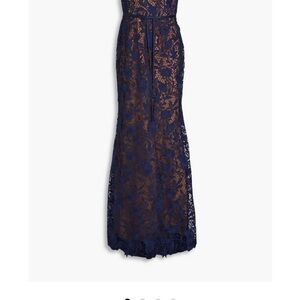 Navy Lace Maxi Dress